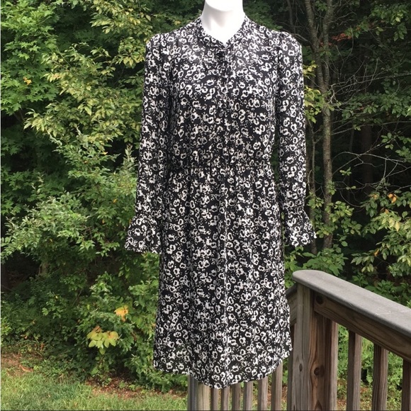 J Crew Mercantile pansy print dress with slip dress included size S - Picture 2 of 10